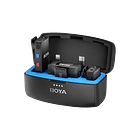 Micrófono Lavalier Inalámbrico Doble Boya BOYAMIC 3-en-1 con Grabadora Integrada y Alcance de 300 Metros 1