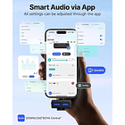 Micrófono Lavalier Inalámbrico Boya BOYALINK 3-04 con IA y Conectores USB-C y Lightning 2