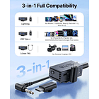 Micrófono Lavalier Inalámbrico Boya BOYALINK 3-04 con IA y Conectores USB-C y Lightning 3