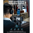 Micrófono Lavalier Inalámbrico Boya BOYALINK 3-04 con IA y Conectores USB-C y Lightning 7