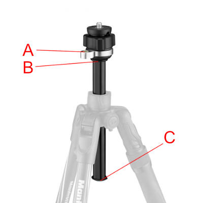 Columna Niveladora Manfrotto Befree 6