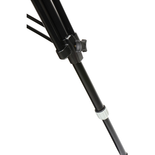 Trípode de Estudio Manfrotto 028B de Aluminio Negro Pro Triman 4