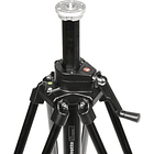 Trípode de Estudio Manfrotto 028B de Aluminio Negro Pro Triman 3