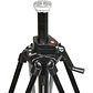 Trípode de Estudio Manfrotto 028B de Aluminio Negro Pro Triman - Miniatura 3