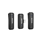 Micrófono Inalámbrico Mini Boya BY-WM3T-U2 de 2,4 GHz con Conector USB-C 4