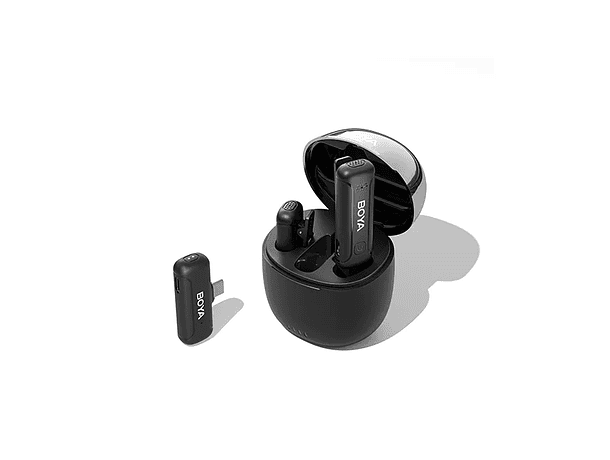 Micrófono Inalámbrico Mini Boya BY-WM3T-U2 de 2,4 GHz con Conector USB-C