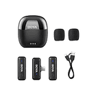 Micrófono Inalámbrico Mini Boya BY-WM3T-U2 de 2,4 GHz con Conector USB-C 6