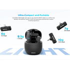 Micrófono Inalámbrico Mini Boya BY-WM3T-U2 de 2,4 GHz con Conector USB-C 7