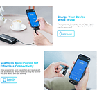 Micrófono Inalámbrico Mini Boya BY-WM3T-U2 de 2,4 GHz con Conector USB-C 9