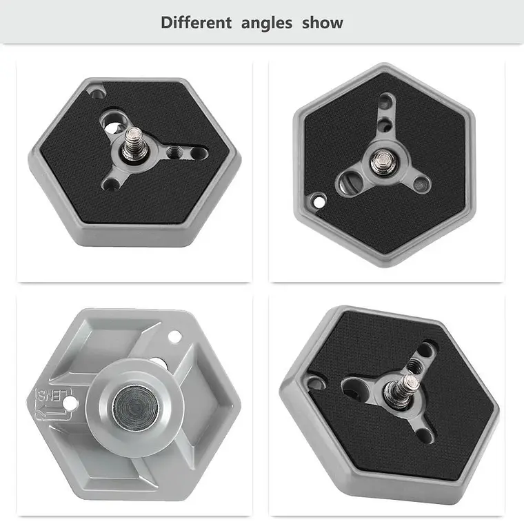 Plato Hexagonal Manfrotto con Tornillo 1/4