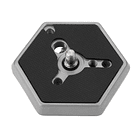 Plato Hexagonal Manfrotto con Tornillo 1/4