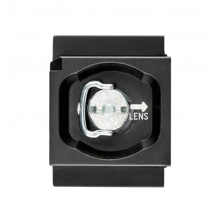 Plato de Liberación Rápida Manfrotto 200PL Light de Tecnopolímero Compatible con RC2 y Arca-Swiss 3
