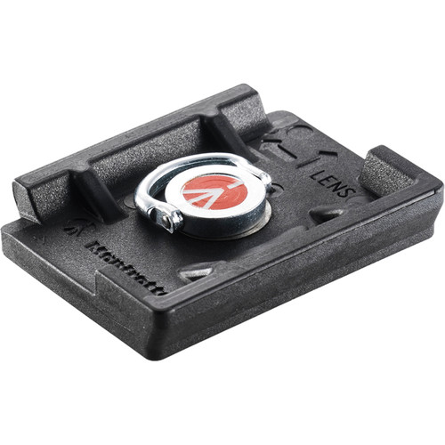 Plato de Liberación Rápida Manfrotto 200PL Light de Tecnopolímero Compatible con RC2 y Arca-Swiss 5