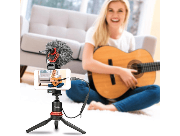 Cable Adaptador Boya BY-K8 TRS Hembra de 3,5 mm a Lightning Macho