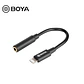 Cable Adaptador Boya BY-K8 TRS Hembra de 3,5 mm a Lightning Macho - Miniatura 8