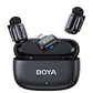 Micrófono Lavalier Inalámbrico Doble Boya Mini con Conectores USB-C y Lightning - Miniatura 1
