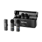 Sistema de Micrófonos Inalámbricos Boya BY-V4D para 4 Personas con Conector Lightning - Miniatura 1