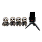 Sistema de Micrófonos Inalámbricos Boya BY-V4D para 4 Personas con Conector Lightning - Miniatura 7