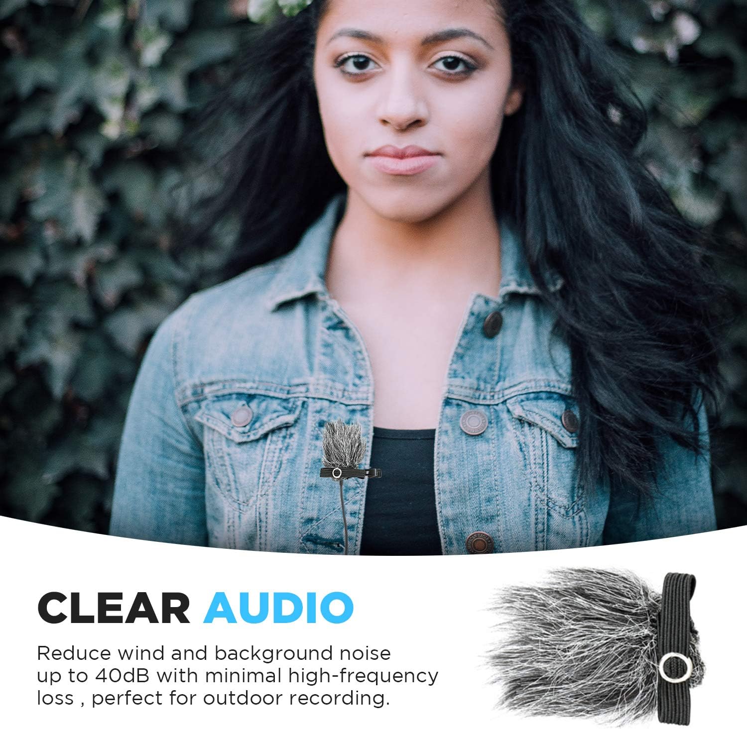 Paravientos Boya BY-B05 para Micrófono Lavalier 3