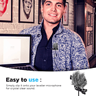 Paravientos Boya BY-B05 para Micrófono Lavalier 4