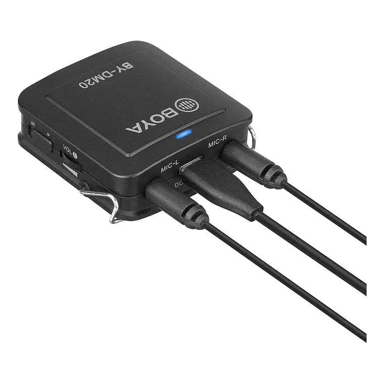 Kit de Micrófonos Boya BY-DM20 para Grabación Doble con Conectores USB, USB-C y Lightning 3