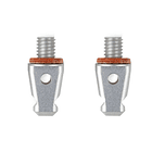 Par de Puntas Macho Rycote de 3/8″ para Conector de Boom PCS 2