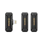 Micrófono Lavalier Inalámbrico Doble Boya BY-WM3T2-D2 con Conector Lightning  - Miniatura 1