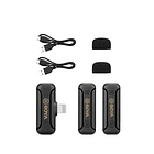 Micrófono Lavalier Inalámbrico Doble Boya BY-WM3T2-D2 con Conector Lightning  8