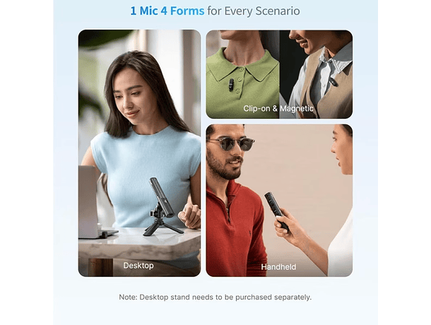 Micrófono Lavalier Inalámbrico Mini Boya Magic 07 con IA