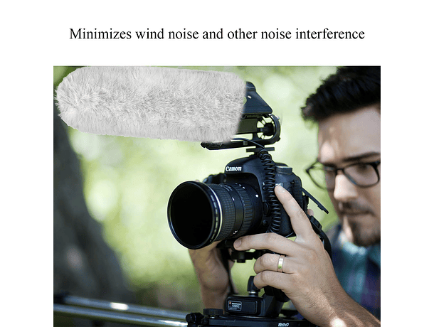 Paravientos Boya BY-P290 para Micrófono de 29cm