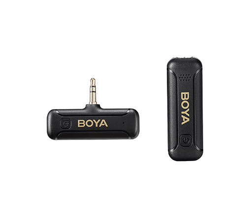 Micrófono Lavalier Inalámbrico Boya BY-WM3T2-M1 con Conector TRS  1
