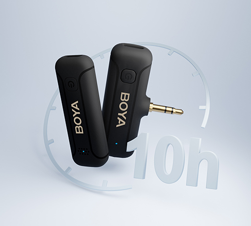 Micrófono Lavalier Inalámbrico Boya BY-WM3T2-M1 con Conector TRS  8