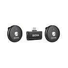 Micrófono Lavalier Inalámbrico Doble Boya Omic-U con Conector USB-C 3