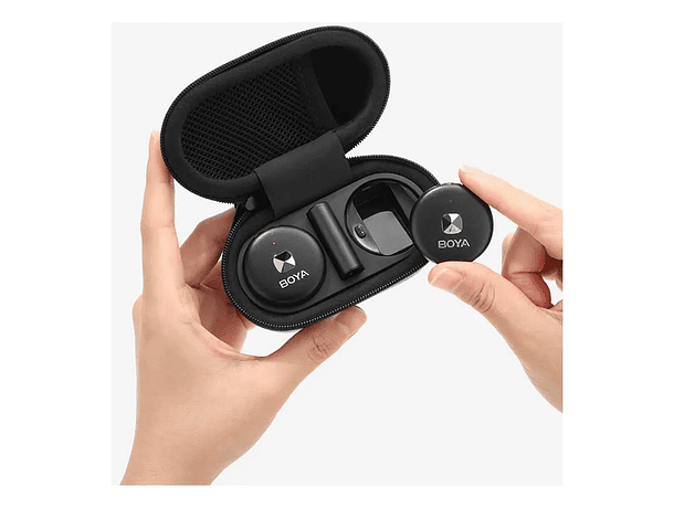 Micrófono Lavalier Inalámbrico Doble Boya Omic-U con Conector USB-C