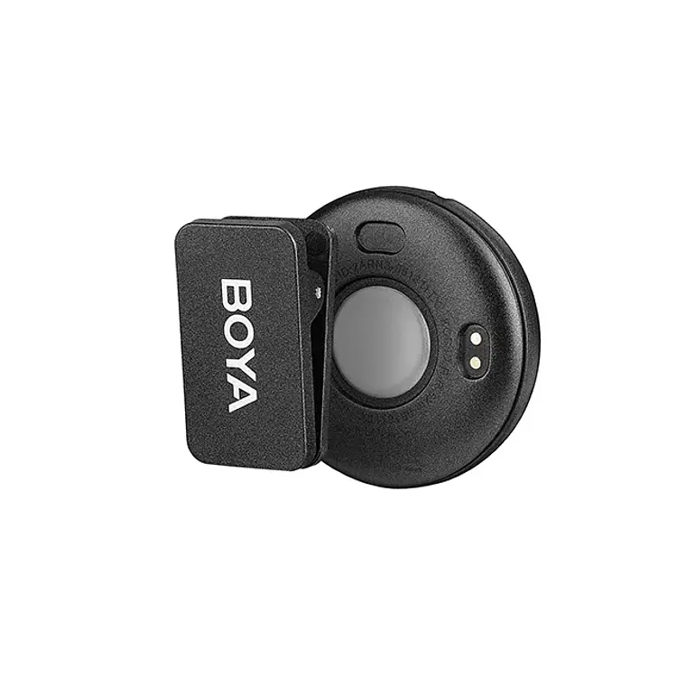 Micrófono Lavalier Inalámbrico Doble Boya Omic-U con Conector USB-C 6