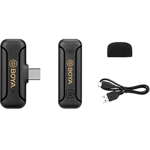 Micrófono Inalámbrico Boya BY-WM3T2-U1 con Conector USB-C  6