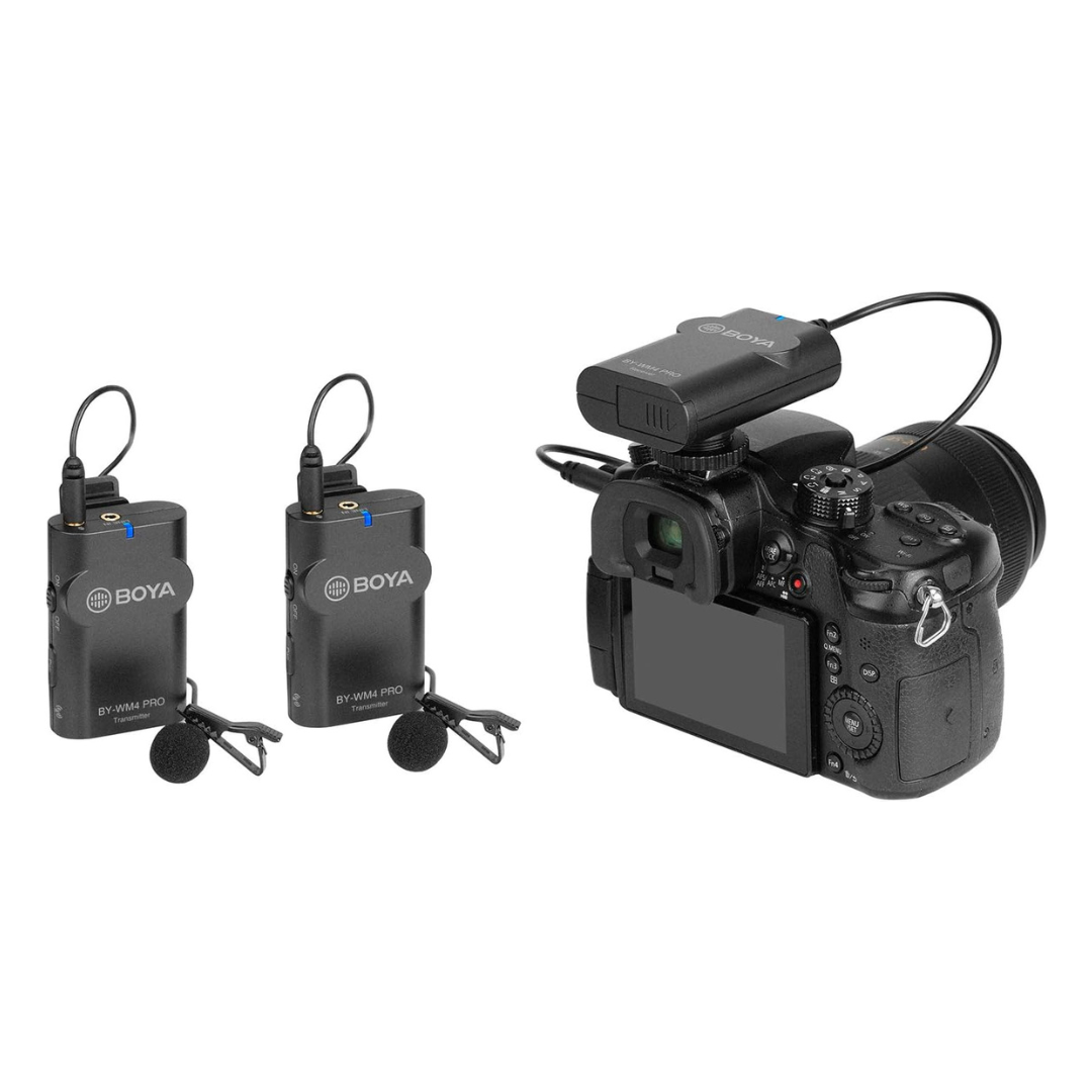 Transmisor Inalámbrico Boya BY-WM4 Pro-TX de Repuesto para Sistema WM4PRO 3