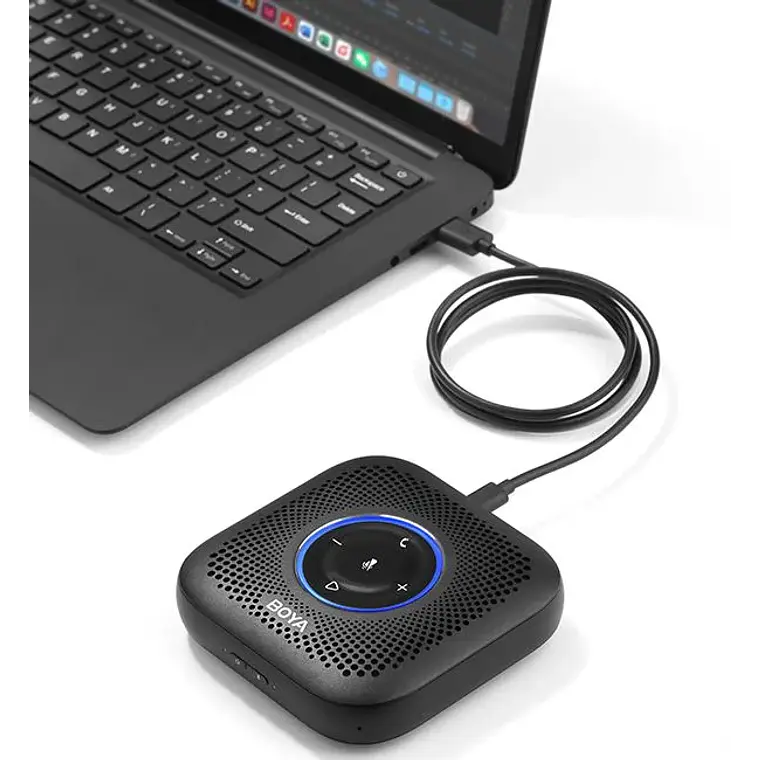Micrófono Condensador USB Boya Blobby PRO para Conferencias con Parlante Integrado 2