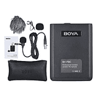 Micrófono Lavalier Cardioide Profesional Boya BY-F8C para Video e Instrumentos 9