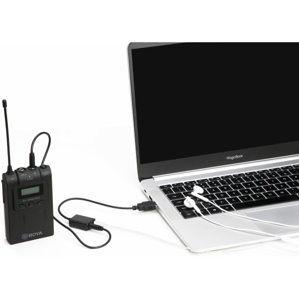 Adaptador de Audio Boya BY-EA2L USB a 3,5 mm con Salida para Audífono y Micrófono 4