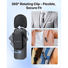 Micrófono Lavalier Inalámbrico Doble Boya BY-V30 con Conector USB-C 2