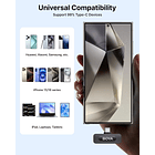 Micrófono Lavalier Inalámbrico Doble Boya BY-V30 con Conector USB-C 3