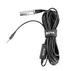 Cable de Micrófono Boya BY-BCA6 con Preamplificador XLR a 3,5 mm 6
