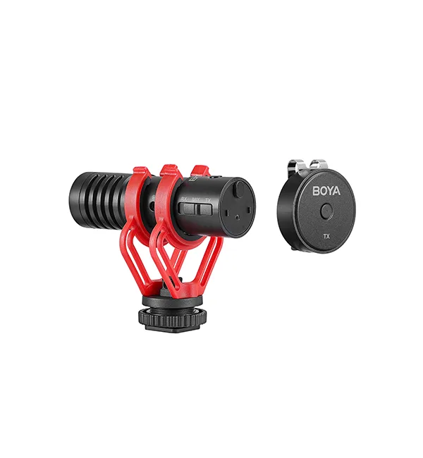 Micrófono Dual Boya BY-MM1W para Cámara y Lavalier Inalámbrico 4