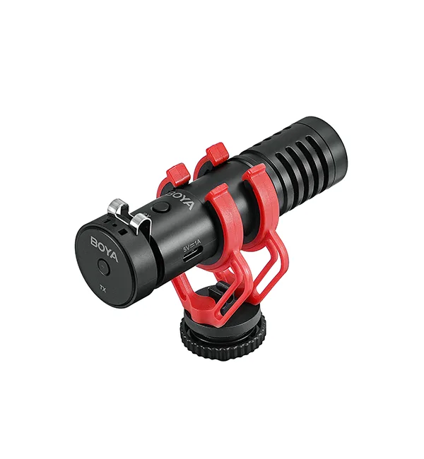 Micrófono Dual Boya BY-MM1W para Cámara y Lavalier Inalámbrico 3