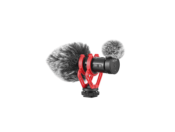 Micrófono Dual Boya BY-MM1W para Cámara y Lavalier Inalámbrico