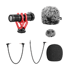 Micrófono Dual Boya BY-MM1W para Cámara y Lavalier Inalámbrico 6