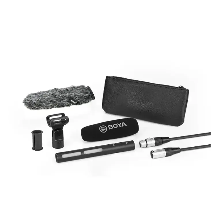 Micrófono Shotgun Corto Boya BY-BM6040 6