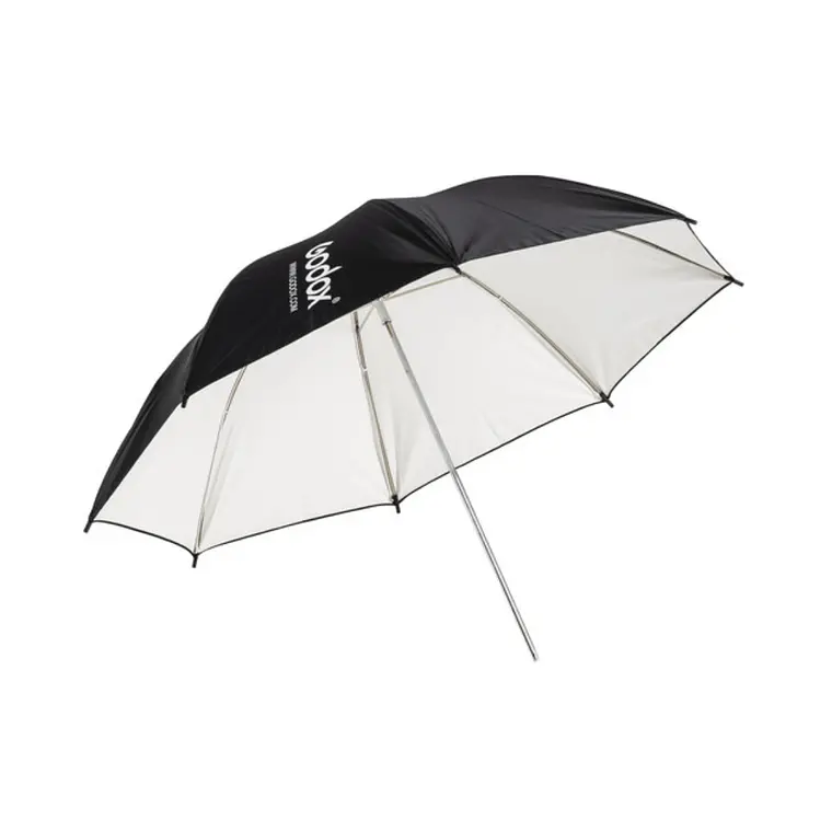 Paraguas Blanco Godox para Rebote de 101 cm con Exterior Negro 1