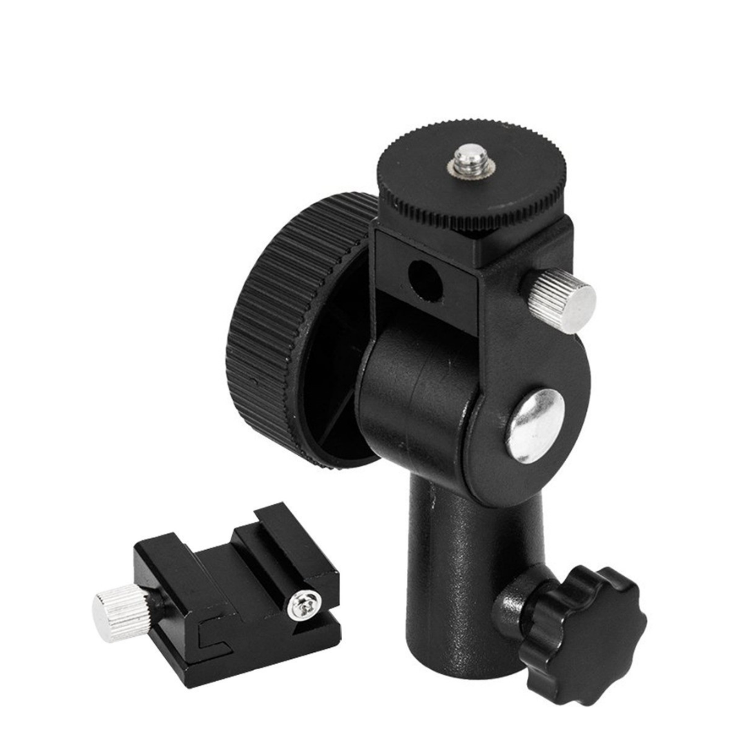 Sujetador Profesional Godox Tipo D Metálico para Flash y Paraguas 1